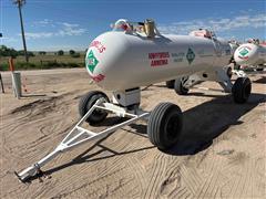 1,000-Gallon NH3 Tank On Running Gear 