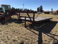 Shop Built Gooseneck Flatbed Trailer 