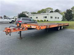 2001 Trail-Eze TE40T26-4 20 Ton T/A Tilt Trailer 