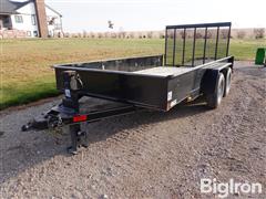 2022 Dct 8314SETA T/A Bumper Hitch Trailer W/Ramp 