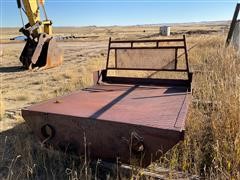 8’x6’7” Steel Homemade Flatbed 