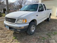 2000 Ford F150 4x4 Extended Cab Pickup 