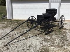 Horse Drawn Single Seat Doctor Buggy 