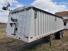 1998 Jet Hopper Bottom T/A Grain Trailer 