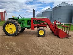 items/e0eb13f1d80cef11989a000d3ad43525/1972johndeere43202wdtractorwwestendorfloader_dbac66ede381457b84a1f5143f790360.jpg