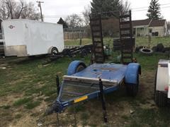 9’ Utility Trailer W/Ramps 