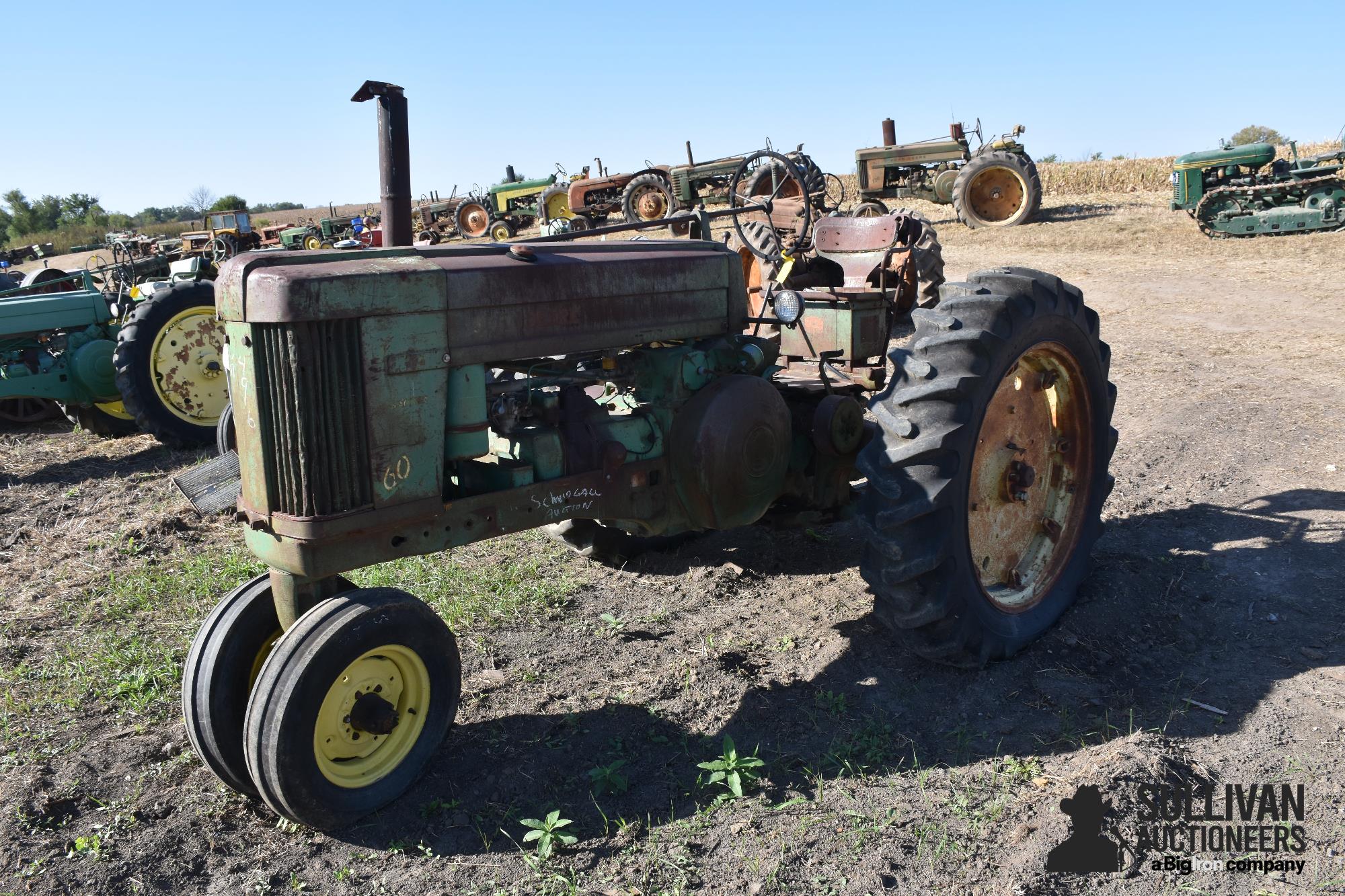 1955 John Deere 60 2WD Tractor 