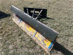 Hydraulic Angle Skid Steer Blade Attachment 