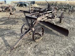 Antique Pull-Type Road Grader 