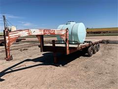 1983 Superior 20’ Tri/A Gooseneck Flatbed Trailer 