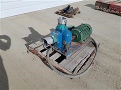 MP Centrifugal Pump W/10 HP Electric Motor 