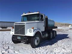 1987 White WCS64T T/A Water Tender Truck 