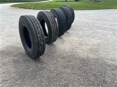 Goodyear & Bridgestone 11R22.5 Tires 