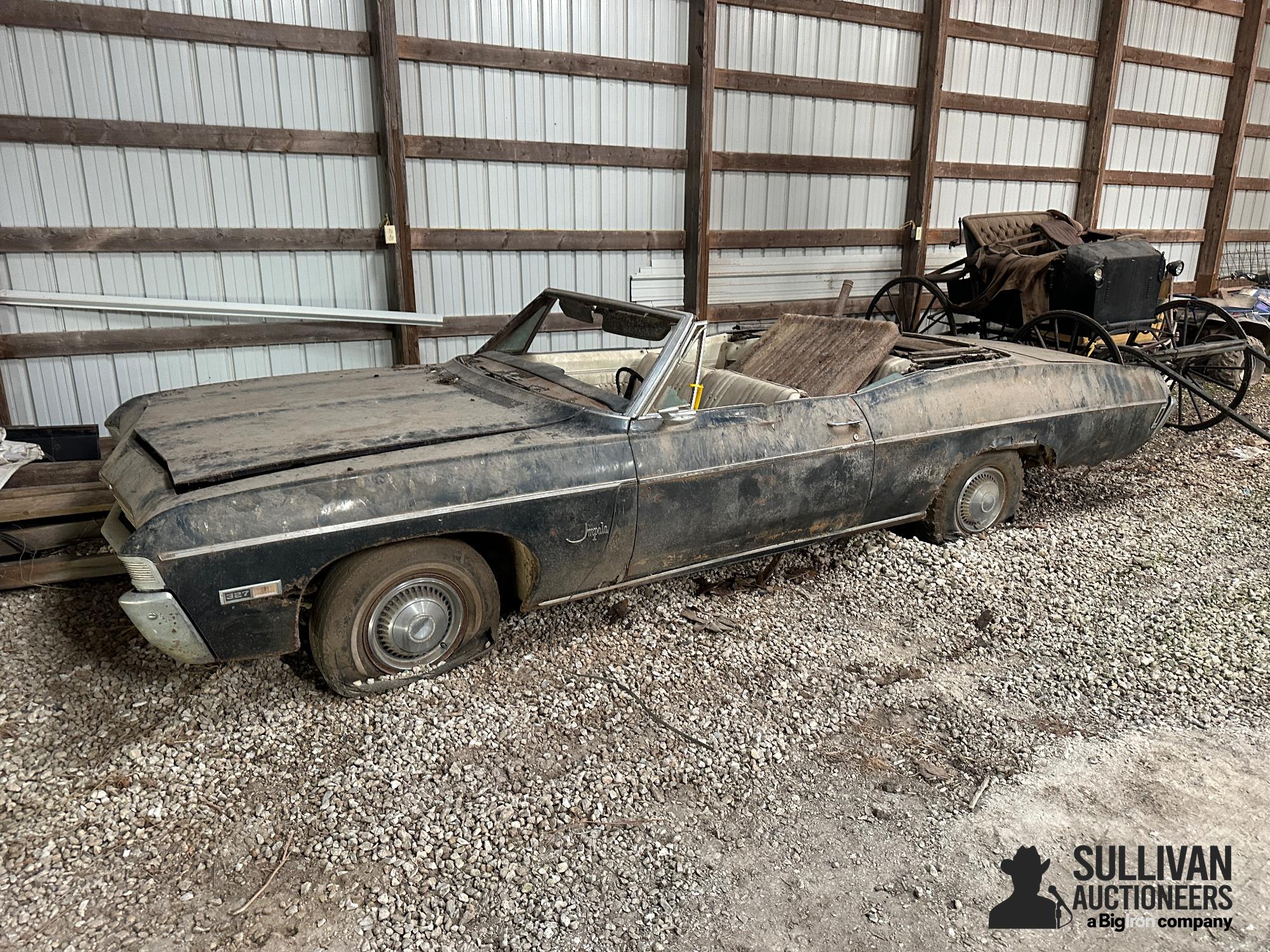 1968 Chevrolet Impala Convertible 2-Door Sedan 