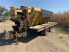 8’x18’ Flatbed Trailer W/Sand Box 