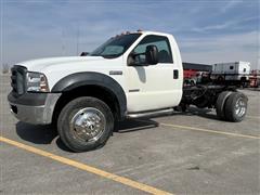 2006 Ford F550 XL Super Duty 2WD Cab & Chassis 