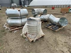 23” Galvanized Air Runs 