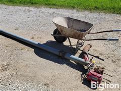 Wyatt Feed Auger & Wheel Barrow 