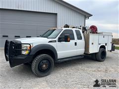 2012 Ford F550XL 4x4 Dually Service Truck 