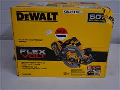DEWALT FLEX VOLT 7 1/4" Circular Saw Kit 