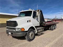 2007 Sterling LT9500 T/A Rollback Truck W/28' Ledwell Recovery Bed 