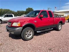 2002 Ford F150 4x4 Extended Cab Pickup 