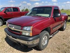 2004 Chevrolet Z71 4x4 Step Side Pickup 