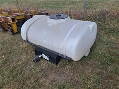 300 Gallon Poly Tank & Saddle 