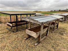 Homebuilt Cattle Mineral Feeders 