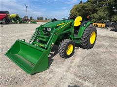 2023 John Deere 4052M MFWD Compact Utility Tractor W/Loader 