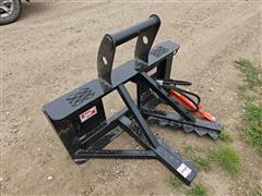 2024 Industrias America Easy Man H Post Post/Tree Puller Skid Steer Attachment 