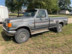 1989 Ford F250 4x4 Pickup 