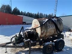 1987 Fuel Tank & Pump On Trailer 