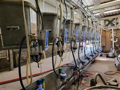 BouMatic 9 Stall Parallel Milking System 