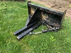 Tree/Post Puller Skid Steer Attachment 