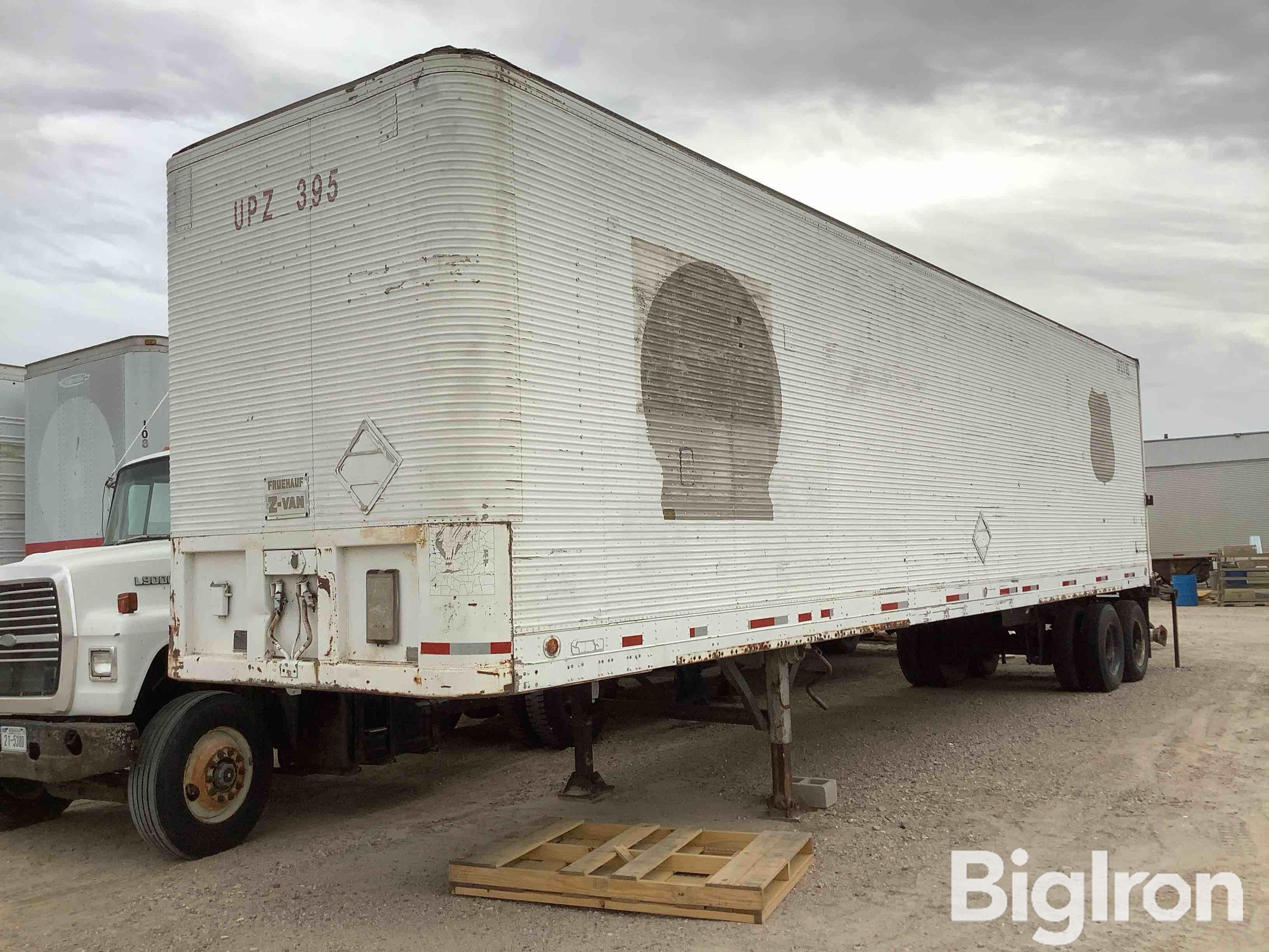 1969 Fruehauf T/A Enclosed Trailer 