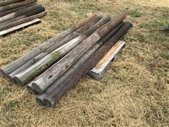 Wooden Fence Posts 