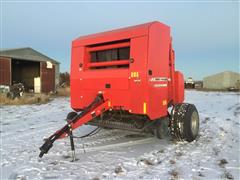 Massey Ferguson Hesston 2856A Round Baler 