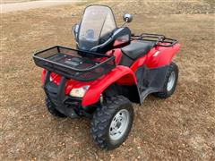 2013 Honda Rancher AT 4x4 4-Wheeler 