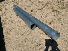 Galvanized 10” Well Hook Up Pipe 