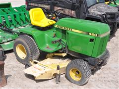 John Deere 420 Lawn Mower 