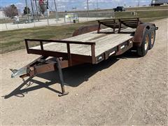 1995 T/A Flatbed Trailer 