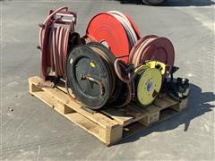 Industrial Retractable Hose Reels & Pintle Hitch 