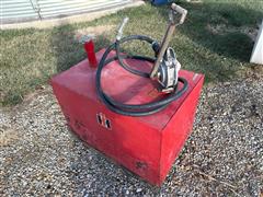 International Fuel Tank W/Pump 