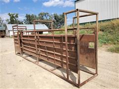 Linn Post & Pipe Cattle Working Alleyway 