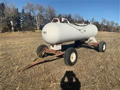 1000 Gal Fuel Tank On Running Gear 