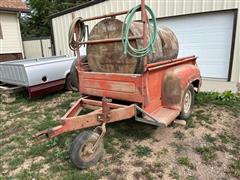 Pickup Box Trailer w/ Tank 