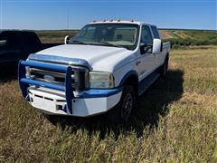 2005 Ford F250 Lariat Super Duty 4x4 Crew Cab Pickup 