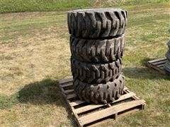 Bobcat Skid Steer Tire Set 