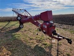 Hutchinson /Mayrath 13"x102' Auger W/Hydraulic Swing Hopper 